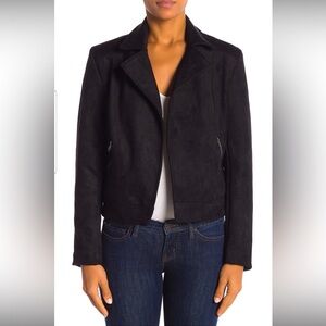 Faux Suede Jacket